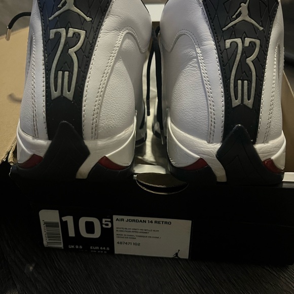 lightly worn 2014 pair of jordan XIV - Picture 4 of 5